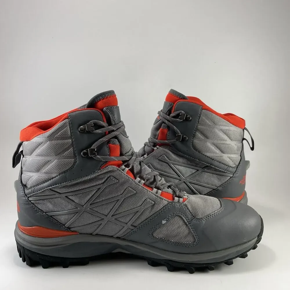 The North Face Ultra Fastpack III GTX Boots Mens Size 13 Grey Waterproof Hiking